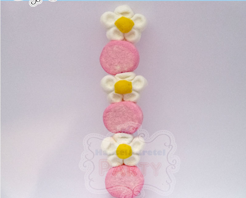 24 MINI SPIEDINI DI MARSHMALLOW SPOSI NUOVA GRAFICA - 1189