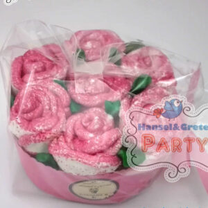 Torta Marshmallow Rosa - Gr. 1200 –